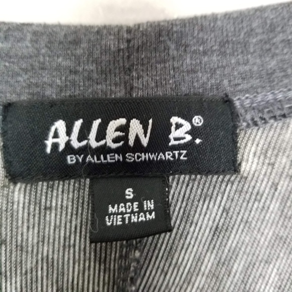 Allen B. Gray Embellished w/Metal Snaps Cardigan S - Picture 4 of 8